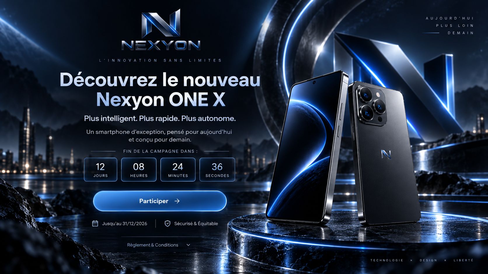 Plateforme lancement produit high-tech