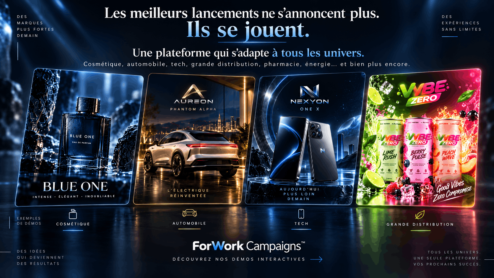 lancement produit interactif
